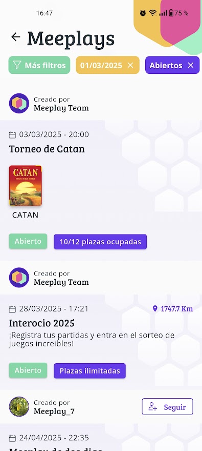 Clubes y asociaciones de juegos de mesa